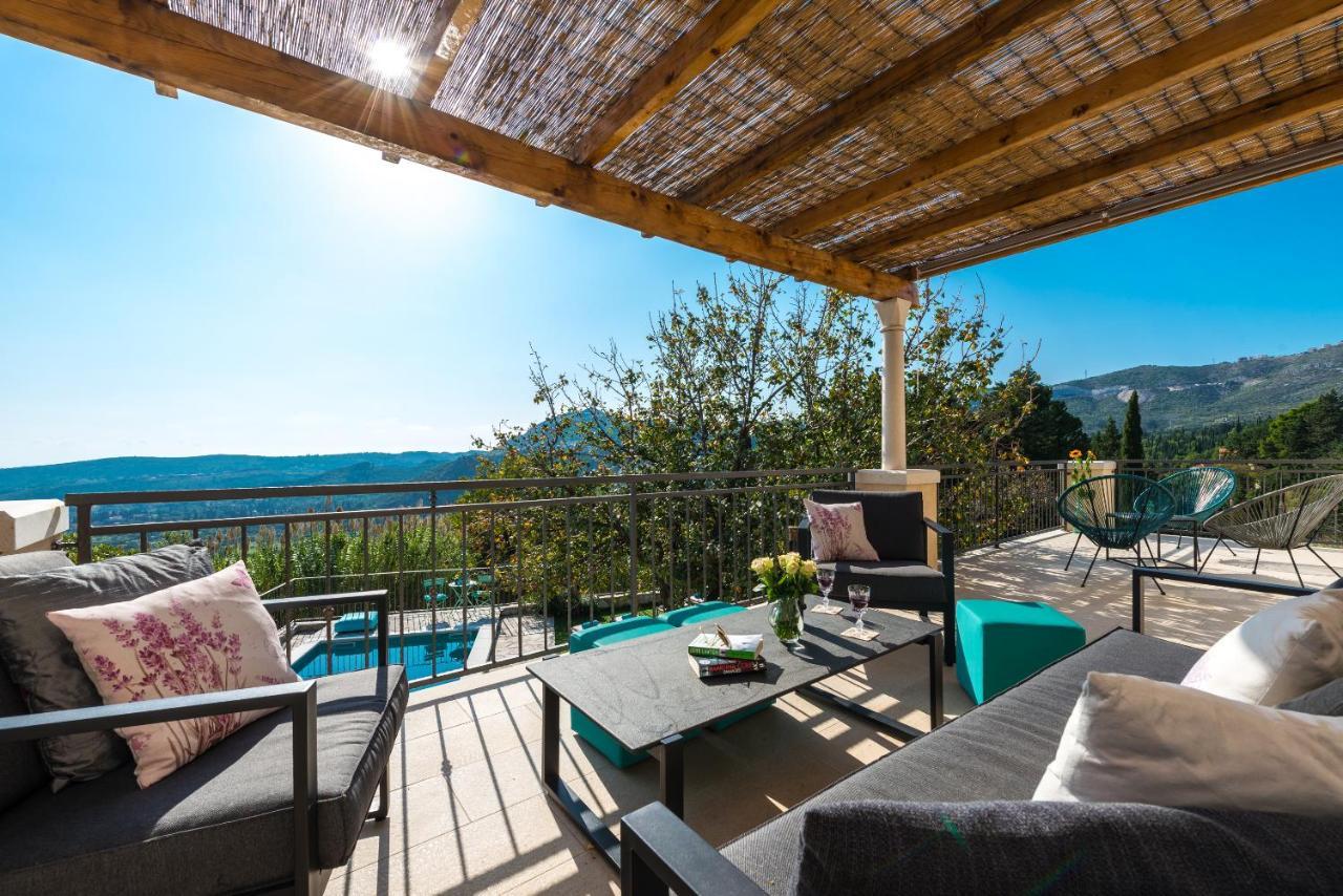 Rustic Stone Villa Begovi Dvori- 15 Minutes To Dubrovnik Luaran gambar